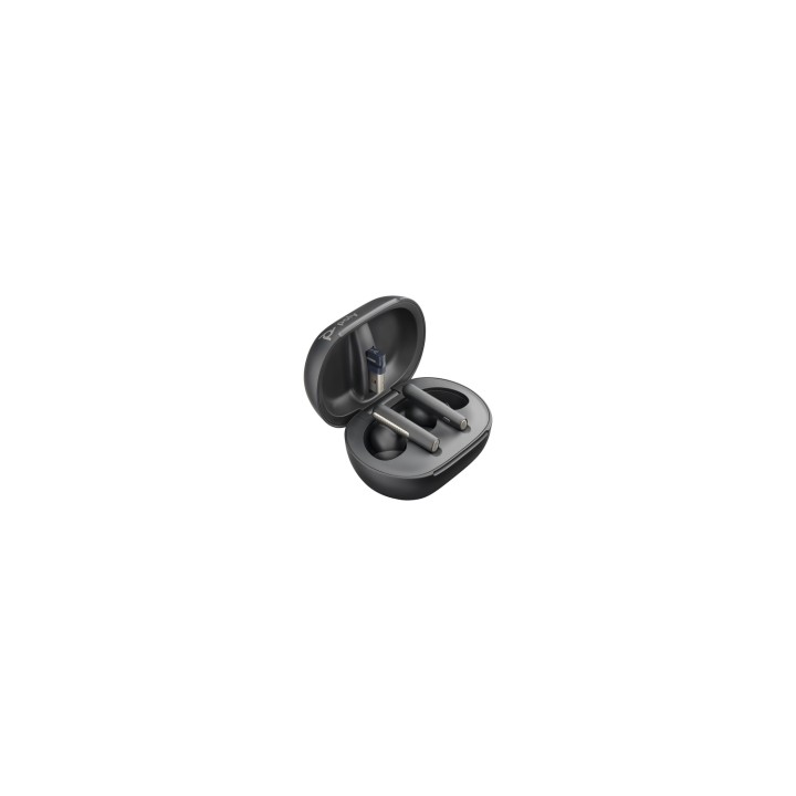 POLY Voyager Free 60+ UC Auriculares Inalámbrico Dentro de oÍ­do Llamadas/Música USB Tipo C Bluetooth Negro