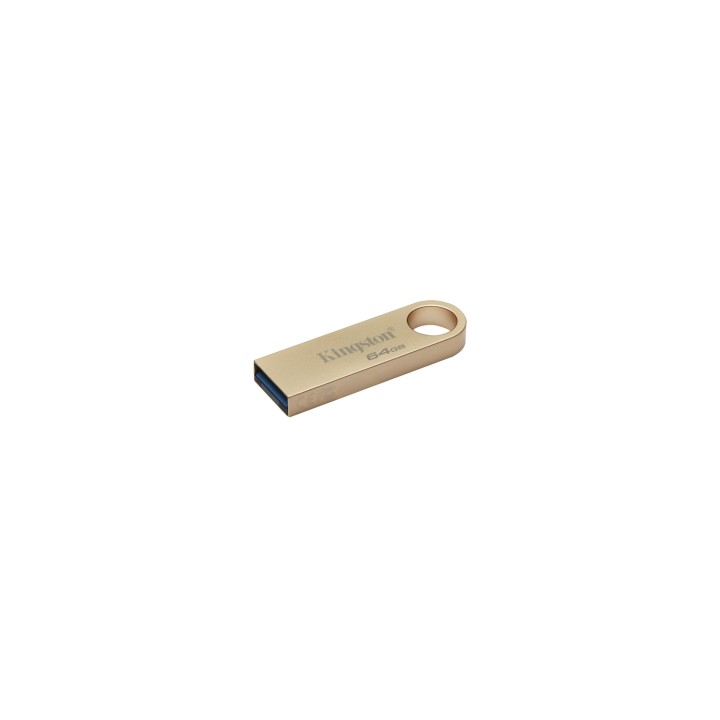 Kingston Technology DataTraveler SE9 G3 unidad flash USB 64 GB USB tipo A 3.2 Gen 1 (3.1 Gen 1) Oro