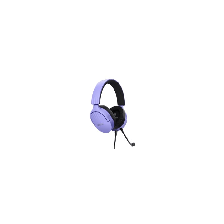Trust GXT 489P FAYZO Auriculares Alámbrico Diadema Juego Negro, Púrpura