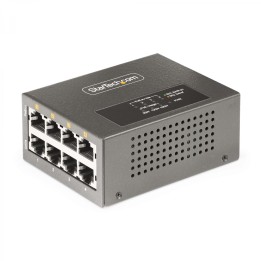 StarTech.com Switch PoE / PoE+ / PoE++ 802.3af/802.3at/802.3bt de 4 Puertos - 95W - 160W de Capacidad de Potencia - Inyector