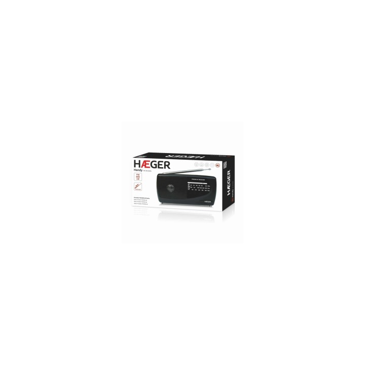 Haeger PR-TRI.002A radio Portátil Negro