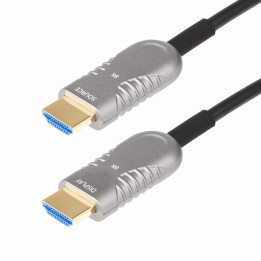 StarTech.com Cable HDMI 2.1 HÍ­brido Activo Í“ptico AOC de 15,2m - CMP Plenum - Cable HDMI 2.0/2.1 de Ultra Alta Velocidad 8K