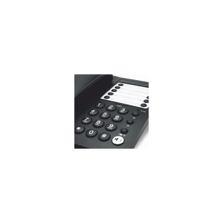 Haeger HG-1020 teléfono Teléfono analógico Negro