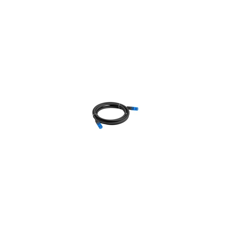 Lanberg PCF6A-10CC-0150-BK cable de red Negro 1,5 m Cat6a S/FTP (S-STP)
