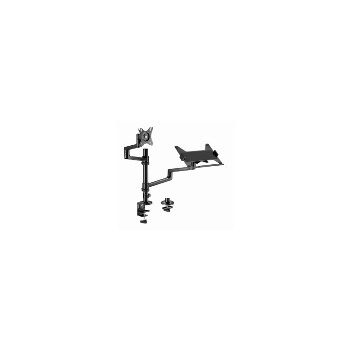 Gembird MA-DA-04 soporte para monitor 81,3 cm (32") Negro Escritorio