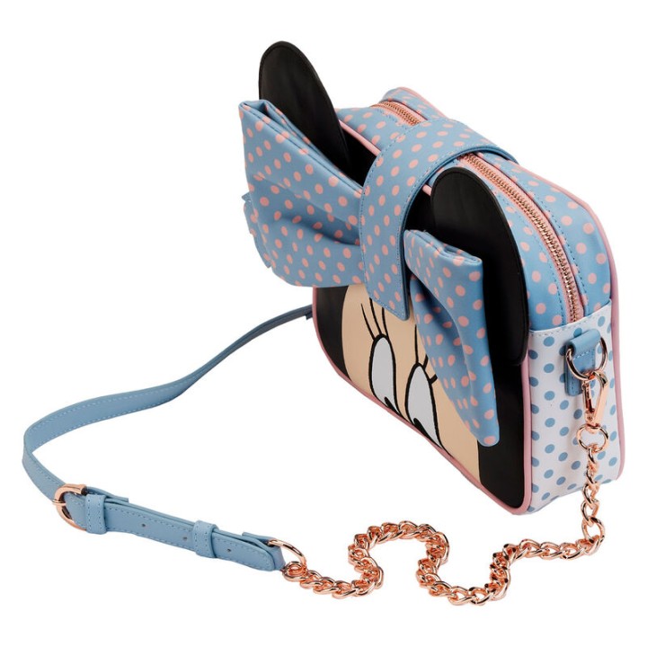 Bolso Loungefly Pastel Polka Dot Minnie Mouse Disney