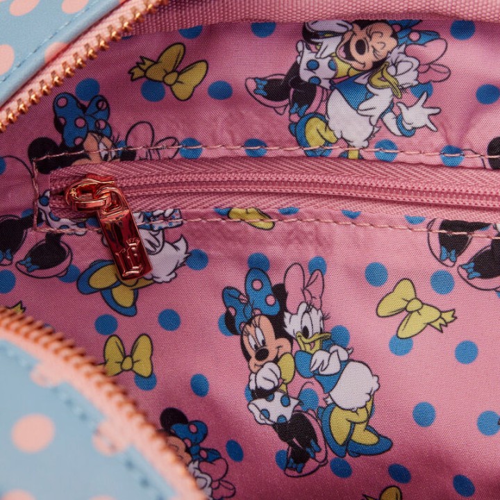 Bolso Loungefly Pastel Polka Dot Minnie Mouse Disney