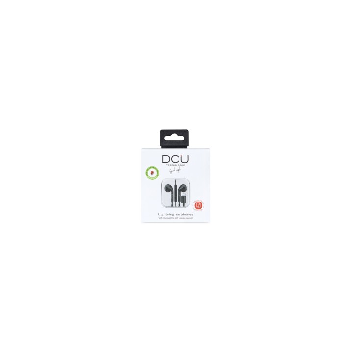 DCU Advance Tecnologic 34151016 auricular y casco Auriculares Alámbrico Dentro de oÍ­do Llamadas/Música Negro