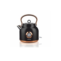 Haeger EK-22B.024A tetera eléctrica 1,7 L 2200 W Negro, Oro