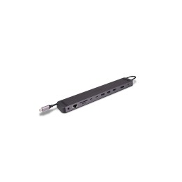 Lindy 43392 base para portátil y replicador de puertos Acoplamiento USB 3.2 Gen 1 (3.1 Gen 1) Type-C Antracita