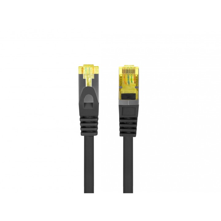 Lanberg PCF6A-10CU-0200-BK cable de red Negro 2 m Cat6a S/FTP (S-STP)