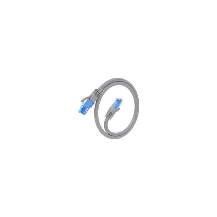 AISENS Cable De Red Latiguillo RJ45 Cat.6 UTP AWG26 CCA, Gris, 30 cm