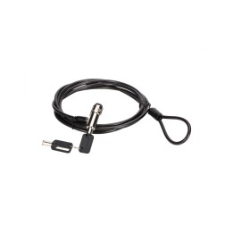 Conceptronic CUSTODIO02BN cable antirrobo Negro 1,8 m