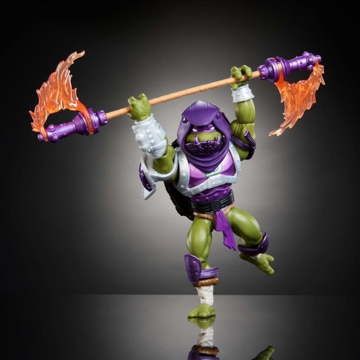 Figura Donatello Turtles of Grayskull Masters of the Universe 14cm