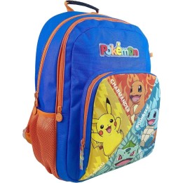 Mochila Starters Pokemon 43cm adaptable