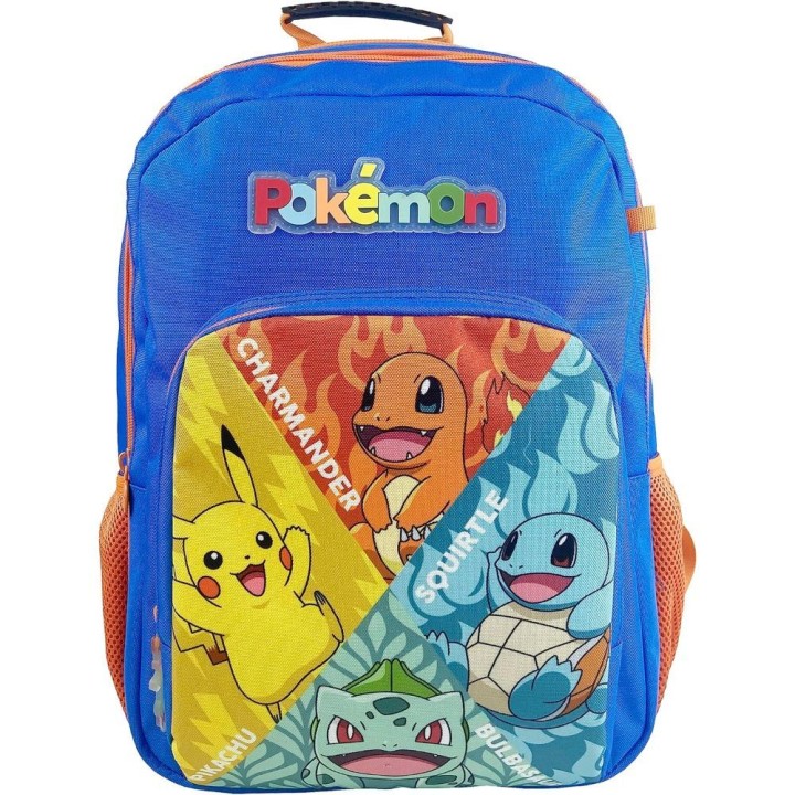 Mochila Starters Pokemon 43cm adaptable