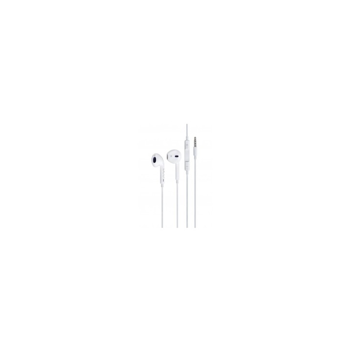 DCU Advance Tecnologic 34151000 auricular y casco Auriculares Alámbrico Dentro de oÍ­do Llamadas/Música Blanco