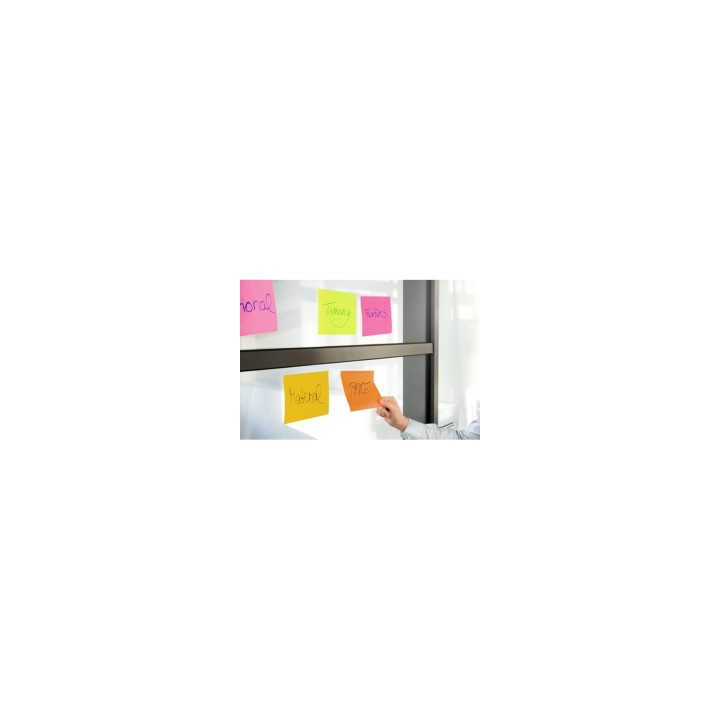 3M 6845-SSP nota autoadhesiva Rectángulo Multicolor 45 hojas Autoadhesivo