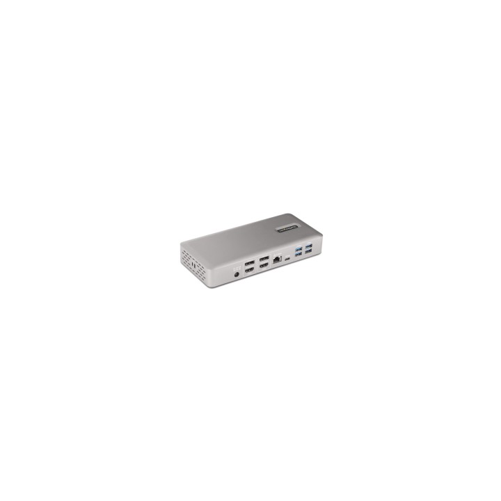 StarTech.com 132UE-TB4USB4DOCK base para portátil y replicador de puertos Alámbrico Thunderbolt 4 Gris