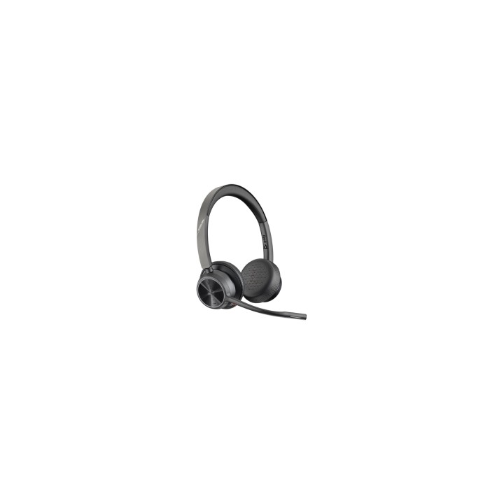POLY Auricular VOYAGER 4320-M certificado para Microsoft Teams con USB-C