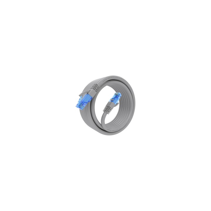 AISENS Cable De Red Latiguillo RJ45 Cat.6 UTP AWG26 CCA, Gris, 4.0 m