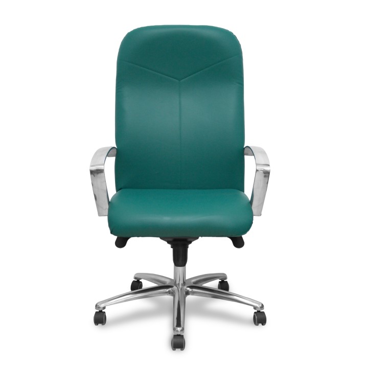 Piqueras y Crespo Sillón Caudete similpiel verde botella