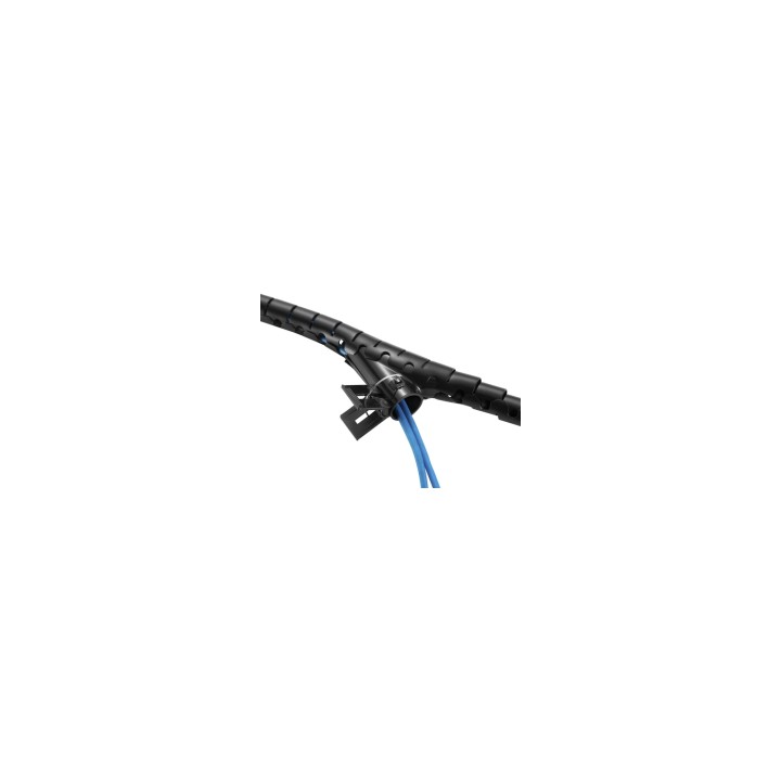 Equip 650868 organizador de cables Escritorio Pasacables Negro