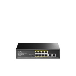 Cudy FS1010P switch Fast Ethernet (10/100) EnergÍ­a sobre Ethernet (PoE) Negro