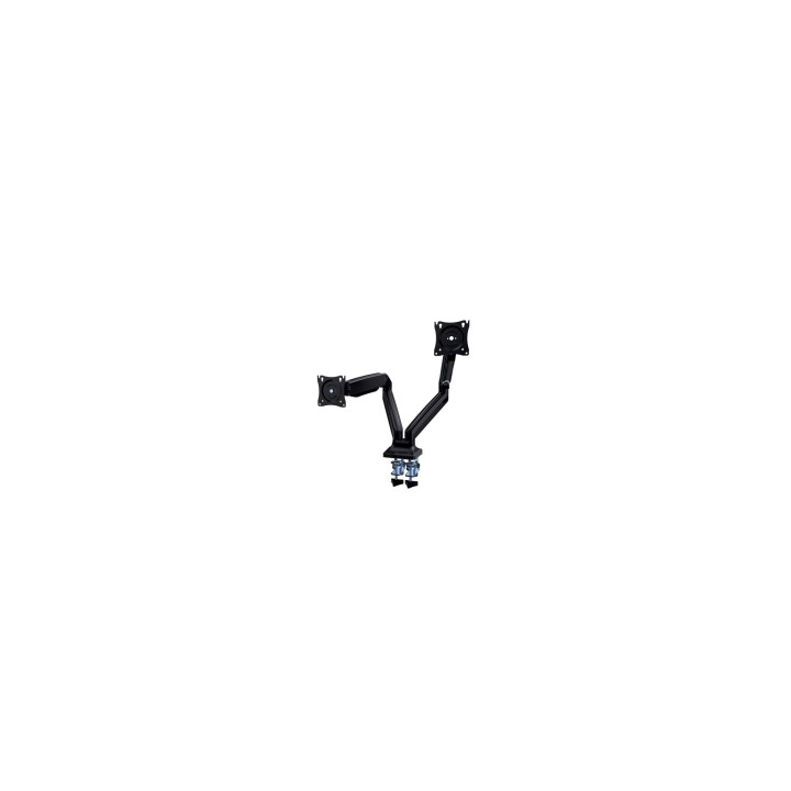 Gembird MA-DA2-03 soporte para monitor 88,9 cm (35") Negro Escritorio