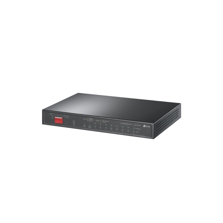 TP-Link TL-SG1210PP switch No administrado Gigabit Ethernet (10/100/1000) EnergÍ­a sobre Ethernet (PoE) Negro