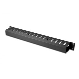 Digitus Panel para cableado con aberturas extraÍ­bles para armario de 483 mm (19"), 1U