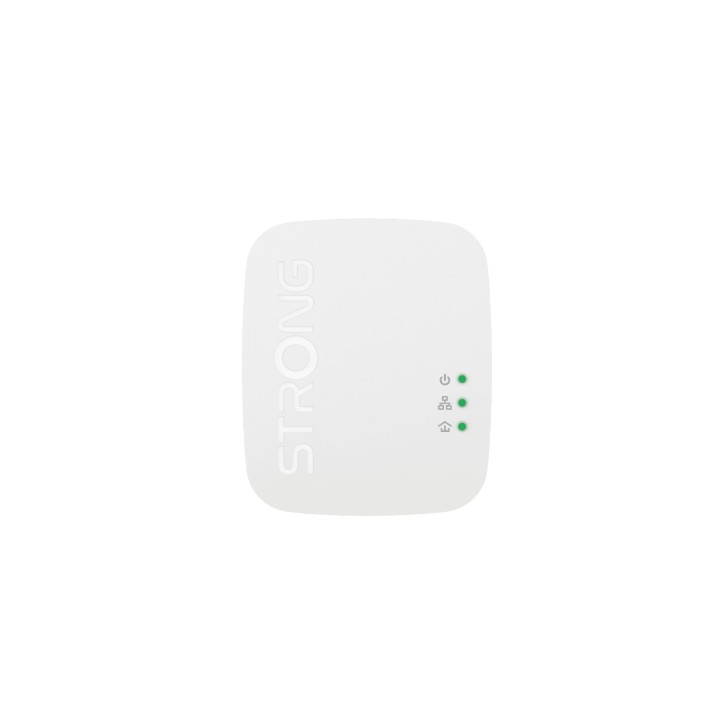 Strong POWERL1000DUOMINI adaptador de red PowerLine 1000 Mbit/s Ethernet Blanco 2 pieza(s)