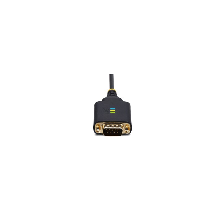 StarTech.com 2P6FFC-USB-SERIAL cambiador de género para cable USB-A 2 x DB-9 RS-232 Negro, Gris