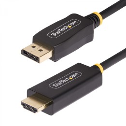 StarTech.com 3F-DP-HDMI-4K60-HDR adaptador de cable de vÍ­deo 1 m DisplayPort HDMI tipo A (Estándar) Negro