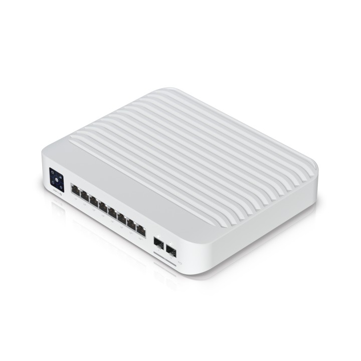 Ubiquiti UniFi USW-PRO-8-POE switch Gestionado L2/L3 Gigabit Ethernet (10/100/1000) EnergÍ­a sobre Ethernet (PoE) 1U Blanco