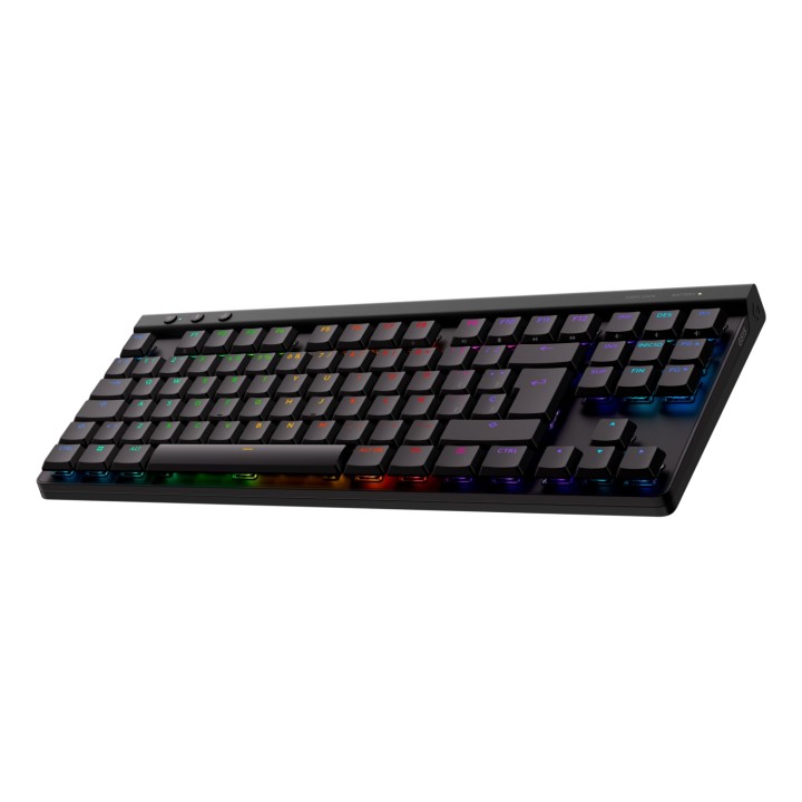 Logitech G G515 LIGHTSPEED TKL Teclado inalámbrico discreto para gaming, LIGHTSYNC RGB, diseño fino sin sección numérica,