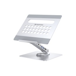Conceptronic DONN27G soporte para ordenador portátil Plata
