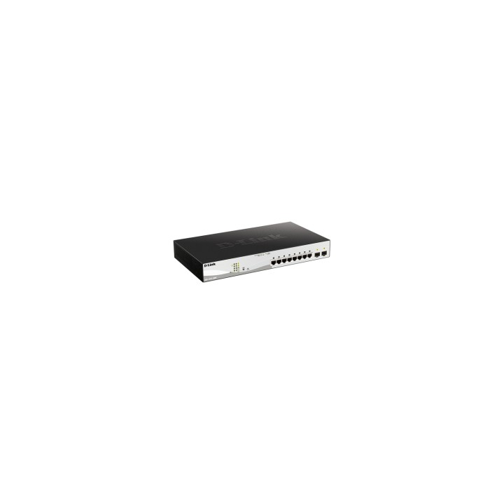 D-Link DGS-1210-10MP Gestionado L2 Gigabit Ethernet (10/100/1000) Energía sobre Ethernet (PoE) Negro, Gris