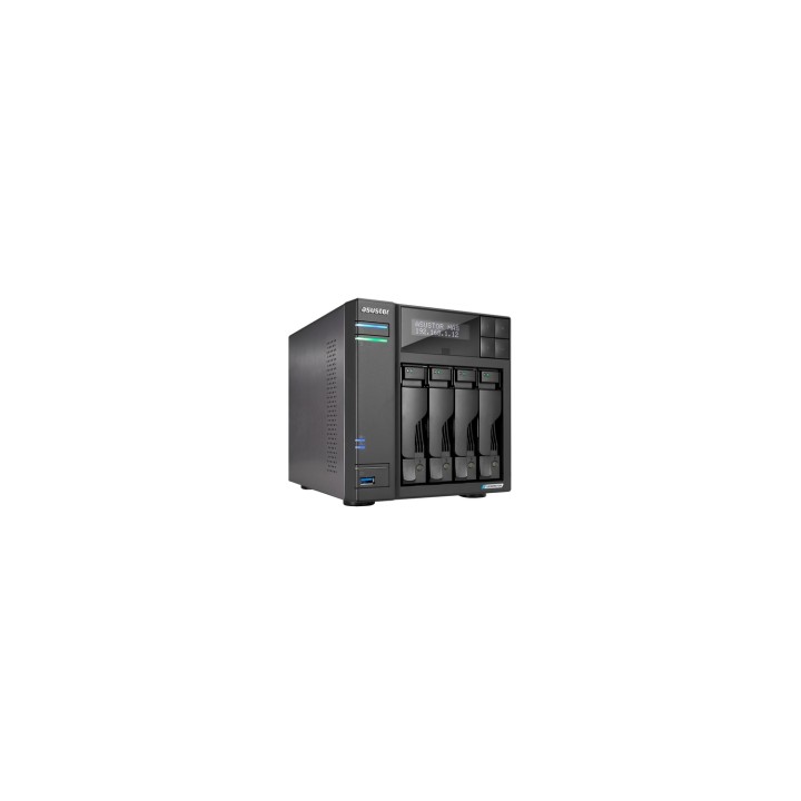 Asustor LOCKERSTOR 4 Gen2 (AS6704T) NAS Escritorio Ethernet Negro N5105