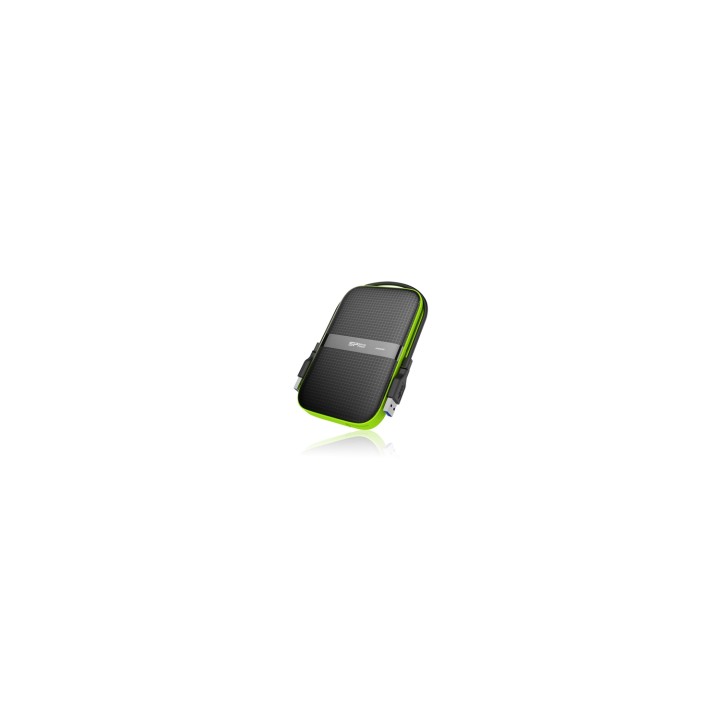 Silicon Power Armor A60 disco duro externo 5 TB Negro, Verde