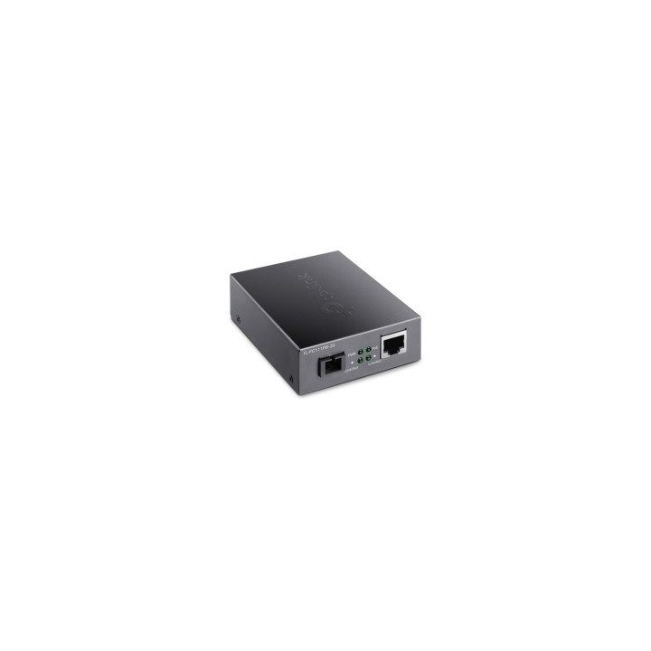 TP-Link TL-FC111PB-20 convertidor de medio 100 Mbit/s Negro