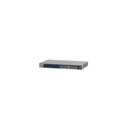NETGEAR GS724TPv3 Gestionado L2 Gigabit Ethernet (10/100/1000) Energía sobre Ethernet (PoE) Gris