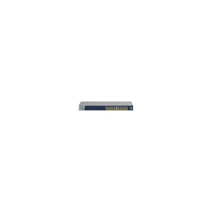 NETGEAR GS724TPv3 Gestionado L2 Gigabit Ethernet (10/100/1000) Energía sobre Ethernet (PoE) Gris