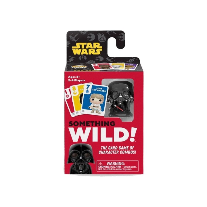 Juego de mesa funko something wild! star wars darth vader pegi 6 60498