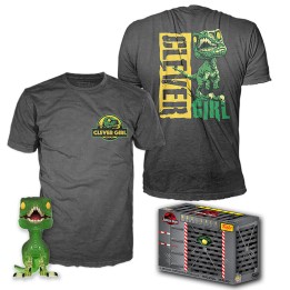 Set figura POP & Tee Jurassic Park Velociraptor Exclusive L