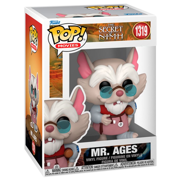 Figura POP Nimh El Mundo Secreto Mr. Ages