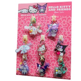Llavero Cinnamoroll Kuromi Hello Kitty surtido
