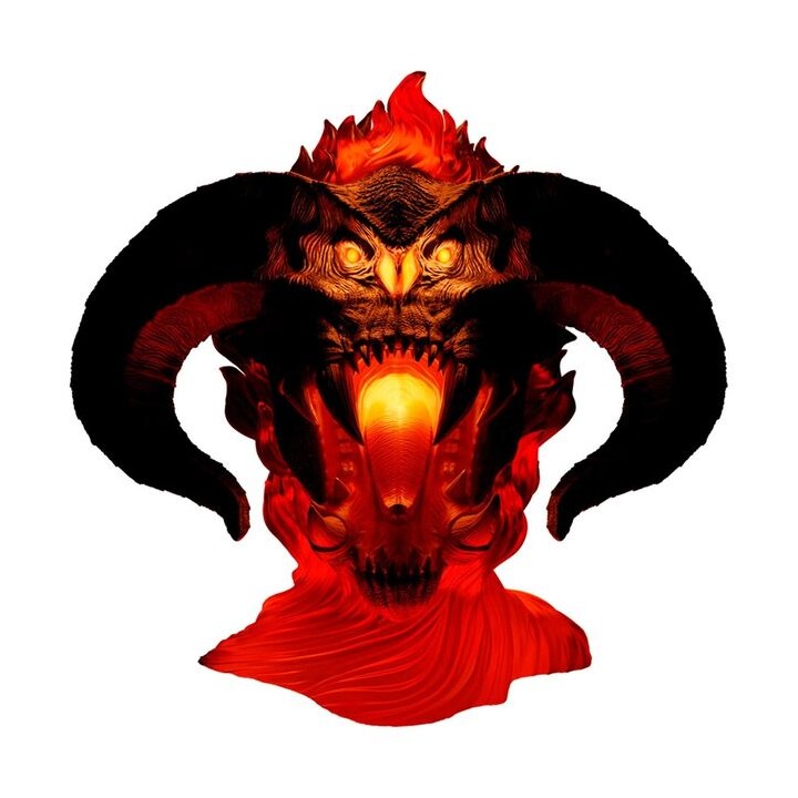 Lampara Balrog El Señor de los Anillos