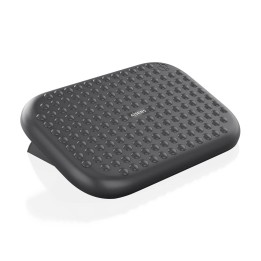 AISENS Reposapiés inclinable, Negro