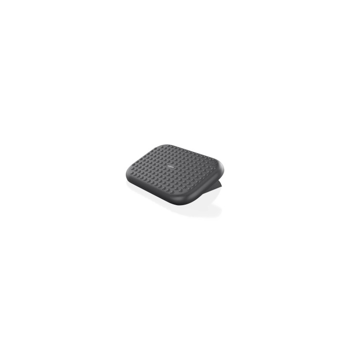 AISENS Reposapiés inclinable, Negro